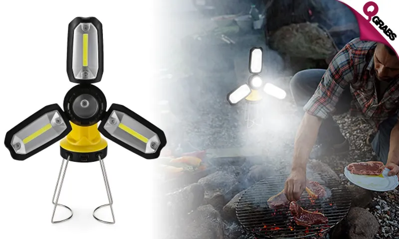 Multifunction LED Light with Built-In Powerbank!